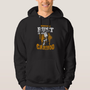Das Entfernen von Rost ist mein Cardio Automotive  Hoodie