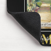 Das entfernte Monogramm des hintersten Tarots Mousepad (Ecke)