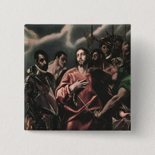 Das Entkleiden von Christus Button