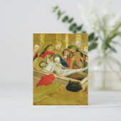 Das Entombment, Panel vom St. Thomas Postkarte (Stehend Vorderseite)