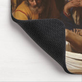 Das Entombment von Guercino - Barocke Religiöse Ku Mousepad (Ecke)