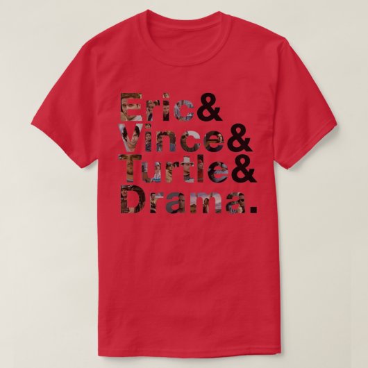 Das Entourage Fab T-Shirt (Design vorne)