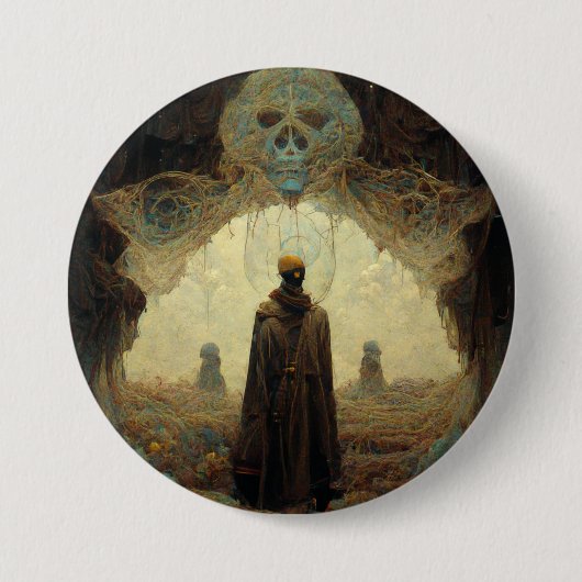 Das Entryway Dark Fantasy Sci-Fi Button (Vorderseite)