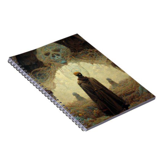 Das Entryway Dark Fantasy Sci-Fi Notizblock (Rechte Seite)