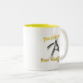 Das entscheidende 4X4 Zweifarbige Tasse (VorderseiteRechts)