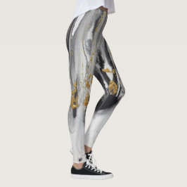 "Das Entwickeln kopiert #12", Kunst-Yoga-Hosen Leggings