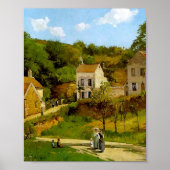 Das Erbe der Pontoise von Camille Pissarro Poster (Vorne)