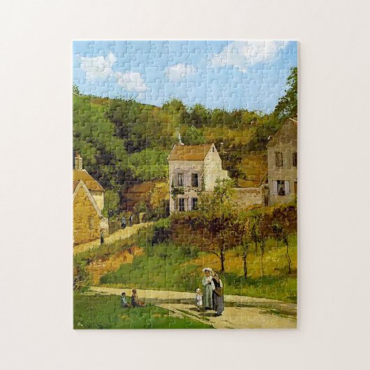 Das Erbe der Pontoise von Camille Pissarro Puzzle (Vertikal)