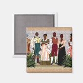 Das Erbe ehren, Freiheit feiern Magnet (Vorderseite/Rückseite)