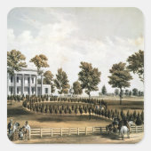 Das Erbe Quadratischer Aufkleber (Vorderseite)