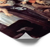 Das Erbe " von Hogarth William Poster (Ecke)