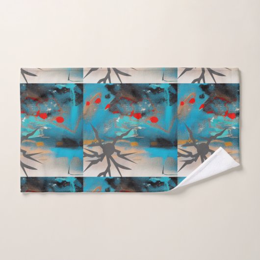 Das Erdbeben Badhandtuch Set (Handtuch)