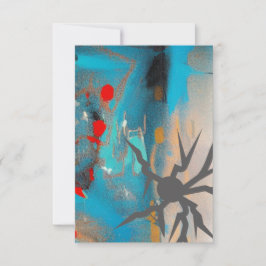 Das Erdbeben Dankeskarte