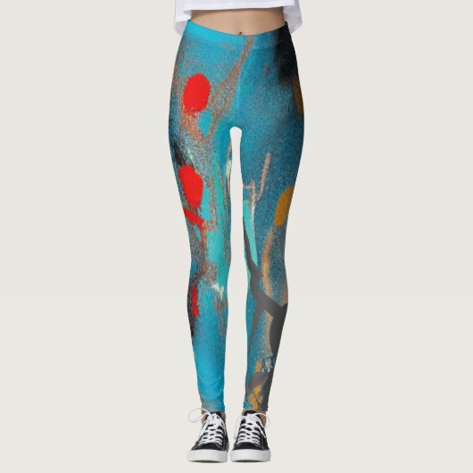 Das Erdbeben Leggings (Vorderseite)