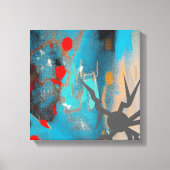 Das Erdbeben Leinwanddruck (Vorderseite)