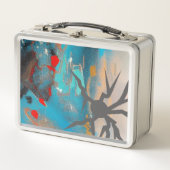 Das Erdbeben Metall Brotdose (Vorderseite)