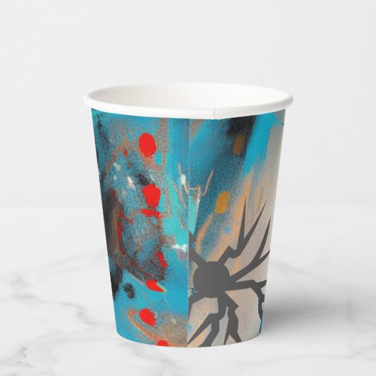 Das Erdbeben Pappbecher (Rechts)