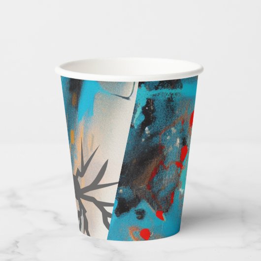 Das Erdbeben Pappbecher (Vorderseite)