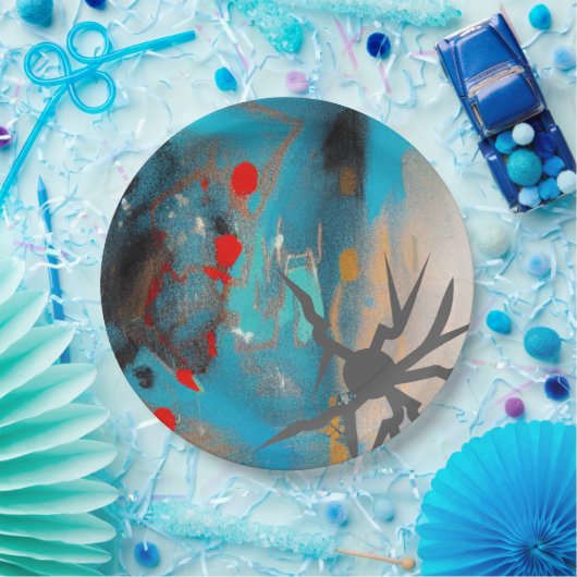 Das Erdbeben Pappteller (Party)