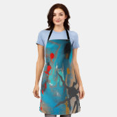 Das Erdbeben Schürze (Getragen)