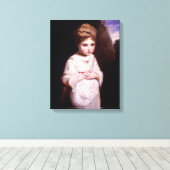 Das Erdbeermädchen Leinwanddruck (Insitu (Holzboden))