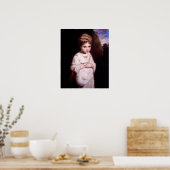 Das Erdbeermädchen Poster (Küche)