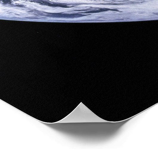 Das Erdplakat Poster (Ecke)