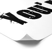 Das Erdplakat umbringen Poster (Ecke)