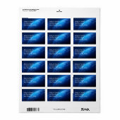 Das Erdschild Adressaufkleber (Vorne)