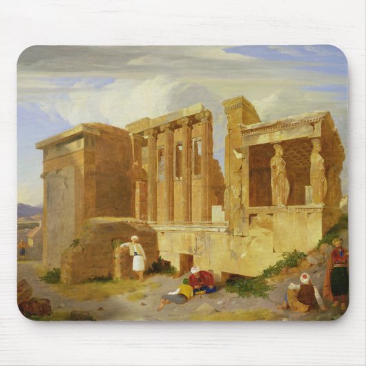 Das Erechtheum, Athen, mit Zahlen im Foregr Mousepad (Vorne)