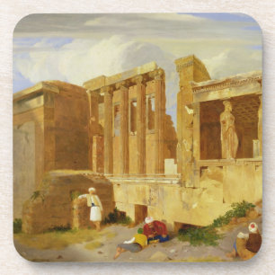 Das Erechtheum, Athen, mit Zahlen im Foregr Untersetzer