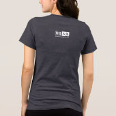 Das Erforschen des Lebens (2) | Damen Tri-Blend Shirt (Rückseite)