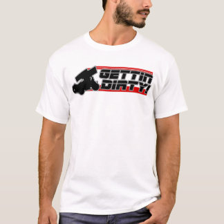 Das Erhalten schmutzig sprinten Auto T-Shirt