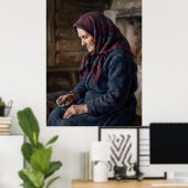 Das Erinnernde Frauen Geist Portrait Poster (Heimbüro)