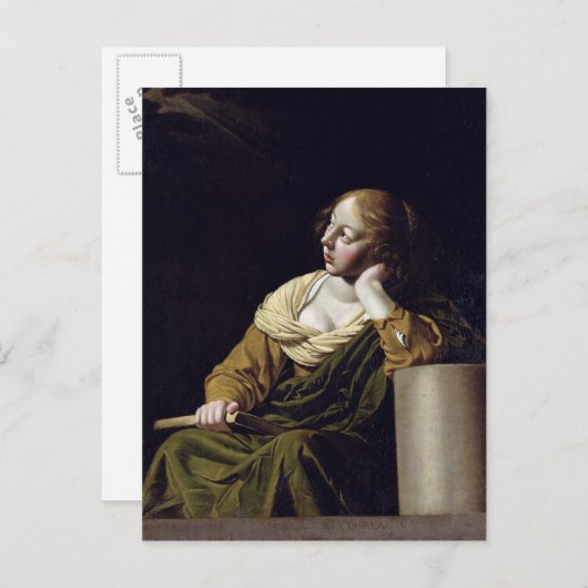 Das eritreische Sibyl Postkarte (Vorne/Hinten)