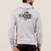 Das Erkundungsleben | Männer mit Vollzip Hoodie (Rückseite)