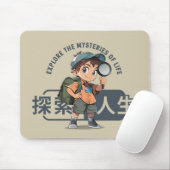 Das Erkundungsleben | Mousepad (Mit Mouse)