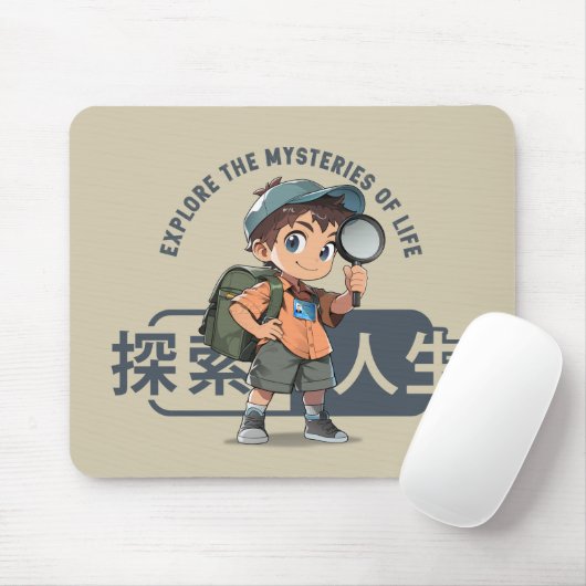 Das Erkundungsleben | Mousepad (Mit Mouse)