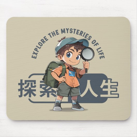 Das Erkundungsleben | Mousepad (Vorne)