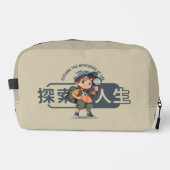 Das Erkundungsleben | Waschbeutel (Vorderseite)