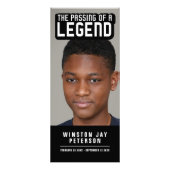 Das Erscheinen der Legende, ein modernes Denkmal S Werbekarte (Vorne)