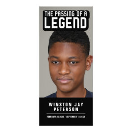 Das Erscheinen der Legende, ein modernes Denkmal S Werbekarte