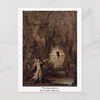 Das Erscheinungsbild von Gustave Moreau Postkarte