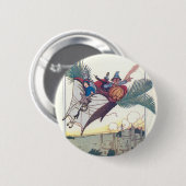 Das erstaunliche Land von Unze-Knöpfen Button (Vorne & Hinten)