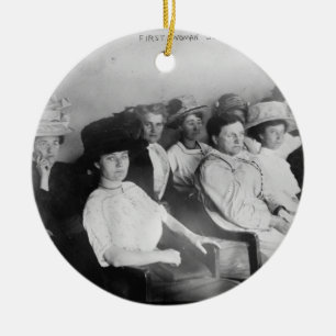 Das erste alle Frauen-Jury in Las Angeles ab 1911 Keramik Ornament