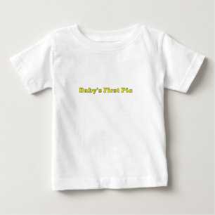Das erste Bild des Babys Das MUSEUM Zazzle Geschen Baby T-shirt