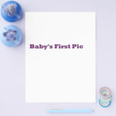 Das erste Bild des Babys Das MUSEUM Zazzle Geschen Flyer (Einzeln)
