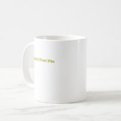 Das erste Bild des Babys Das MUSEUM Zazzle Geschen Kaffeetasse (Vorderseite Links)
