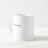 Das erste Bild des Babys Das MUSEUM Zazzle Geschen Kaffeetasse (Vorderseite Links)