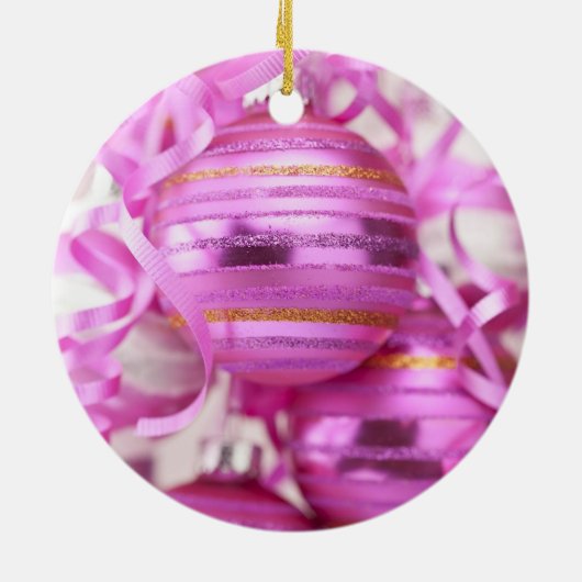 Das erste Christimas des Babys Keramikornament (Hinten)